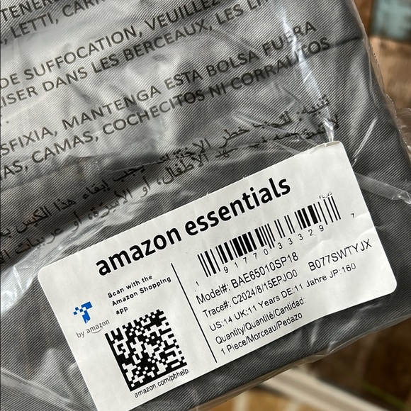 Boys 14  Gray trouser Shorts - Picture 11 of 11